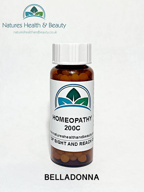 Belladonna 200C Homeopathic Pillules/Tablets