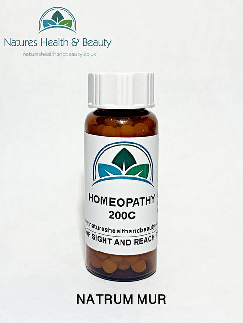 Natrum Mur 200C Homeopathic Pillules/Tablets