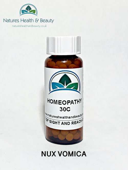 Nux Vomica 30C Homeopathic Pillules/Tablets