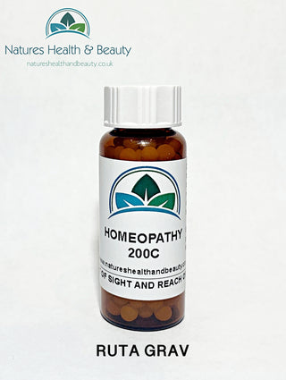 Ruta Grav 200C Homeopathic Pillules/Tablets - x 7g